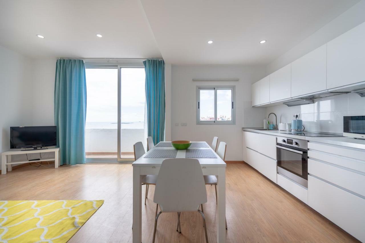 Apartmán Vista Playa Y Mar - Sea View, Wifi And Ac Melenara Exteriér fotografie